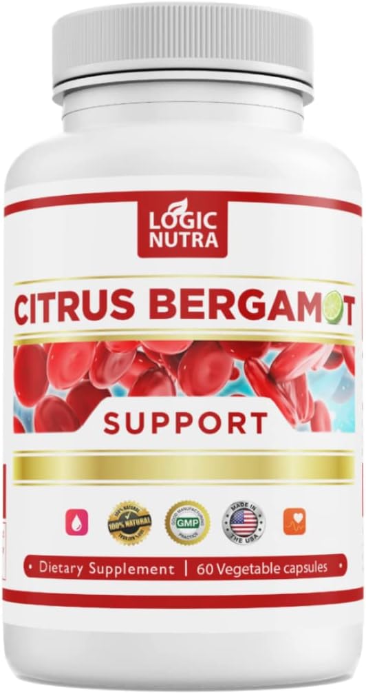 Citrus Bergamot Complex 1000 mg – Vegan, Non-GMO, 60 Capsules - görsel 1
