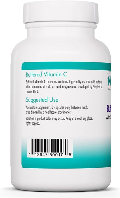 Allergy Research Group NutriCology Buffered Vitamin C – 1000 mg – 120 Vegetable Capsules