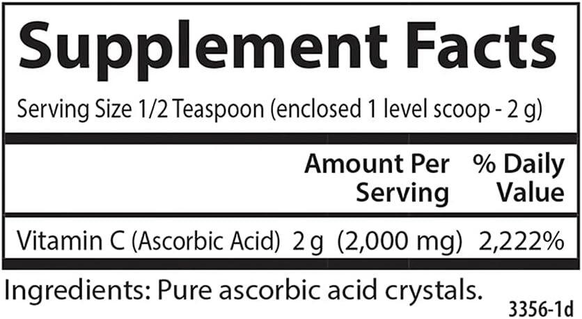 Carlson Labs Non-GMO Vitamin C Crystals, 6 oz - görsel 4