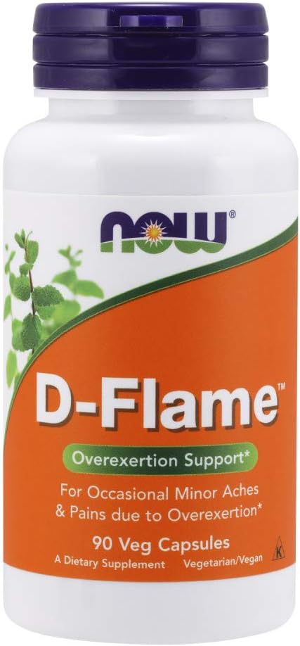 NOW Foods D-Flame, 90 Vegetable Capsules - görsel 1