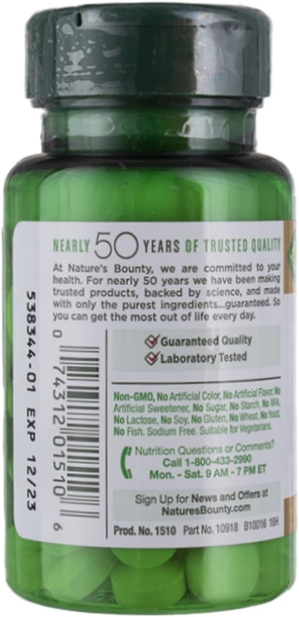 Nature's Bounty Vitamin C 500mg Tablets, 100 Tablets - görsel 4