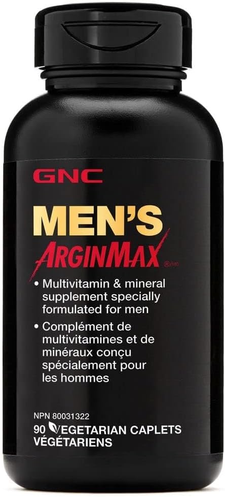GNC Men's ArginMax Sexual Health Supplement - 90 Tablets - görsel 1