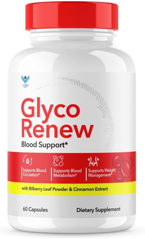 Glyco Renew Blood Support Supplement (2 Pack) - Original Formula, 120 Capsules - görsel 2