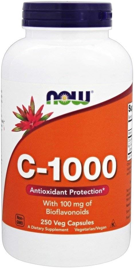 NOW Foods Vitamin C-1000-250 Capsules - görsel 1