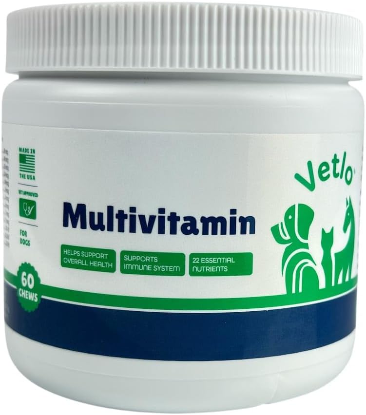Vetlo Multivitamin Chews for Dogs (60 Chews) - görsel 1