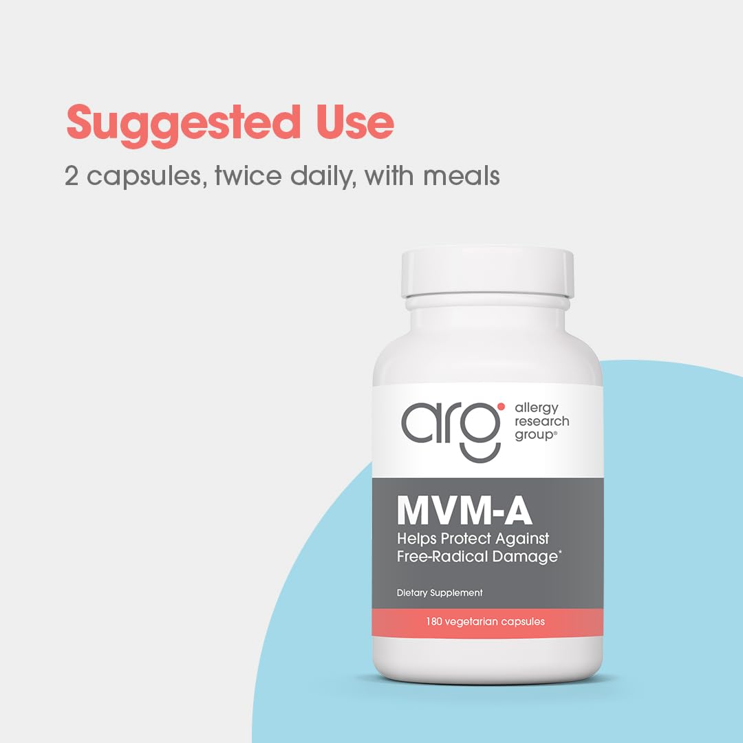 ARG MVM-A Multivitamin and Mineral Complex by Allergy Research Group - görsel 3