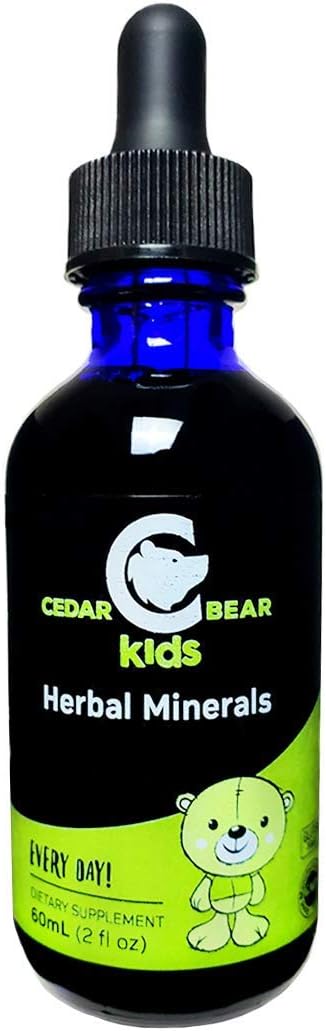 Cedar Bear Herbal Minerals for Kids - Liquid Herbal Supplement, 59 ml - görsel 1