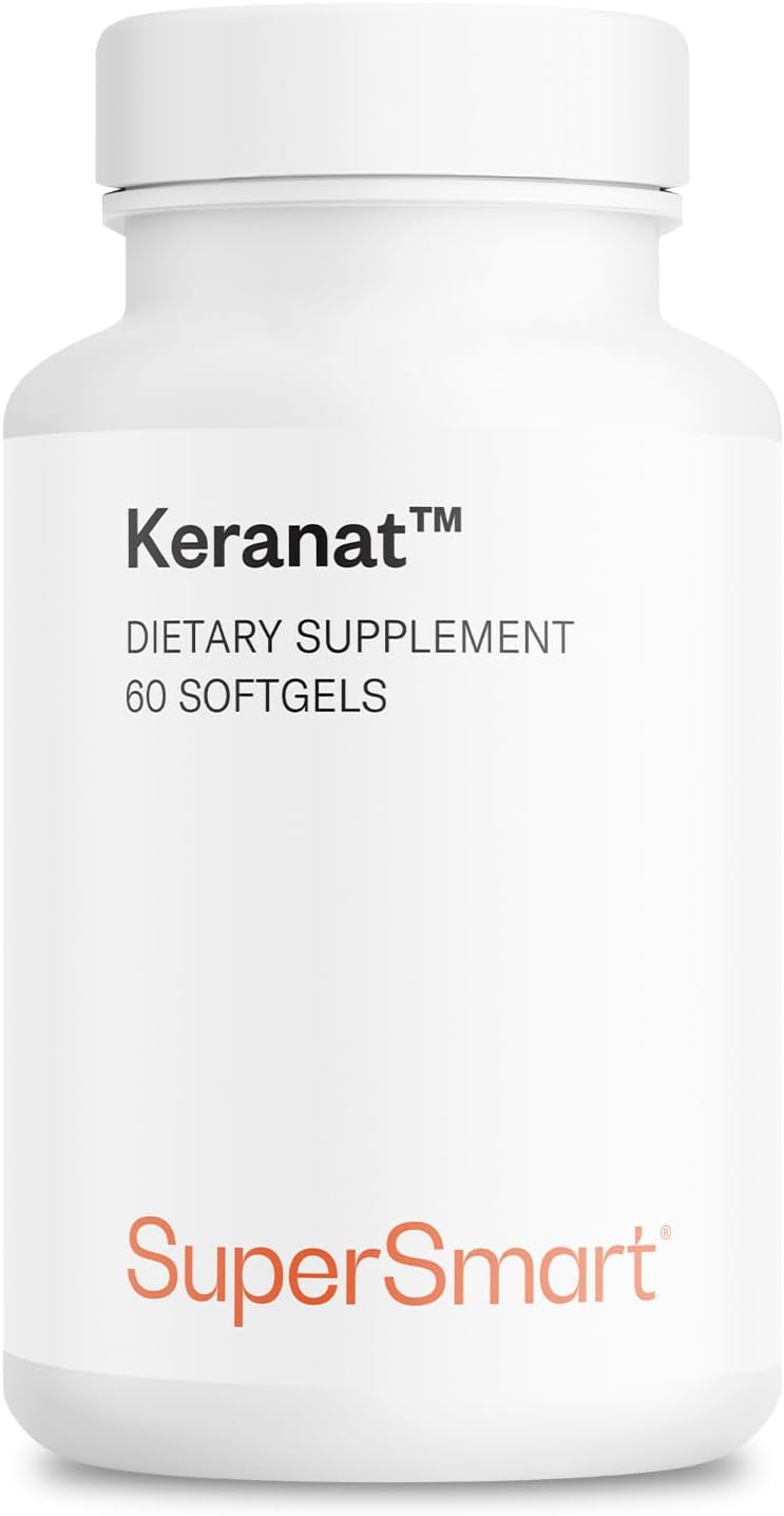 Supersmart Keranat Advanced Formula with Biotin - Hair Supplement for Volume & Growth - 60 Softgels - görsel 1
