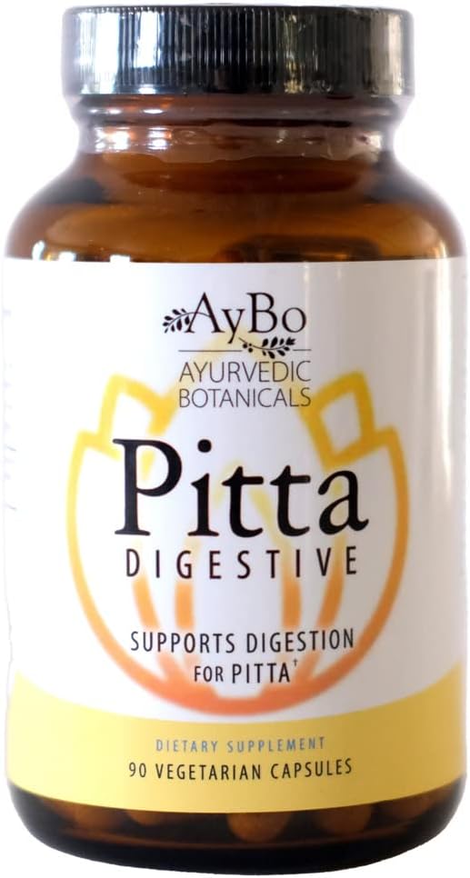 AyBo Pitta Digestive Supplement, 90 Vegetarian Capsules - görsel 1