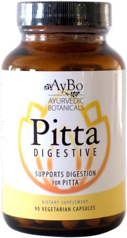 AyBo Pitta Digestive Supplement, 90 Vegetarian Capsules
