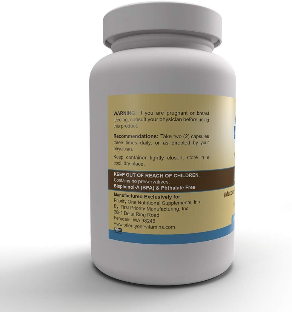 Priority One Vitamins L.G.S. 120 Capsules – Digestive Health Support - görsel 5