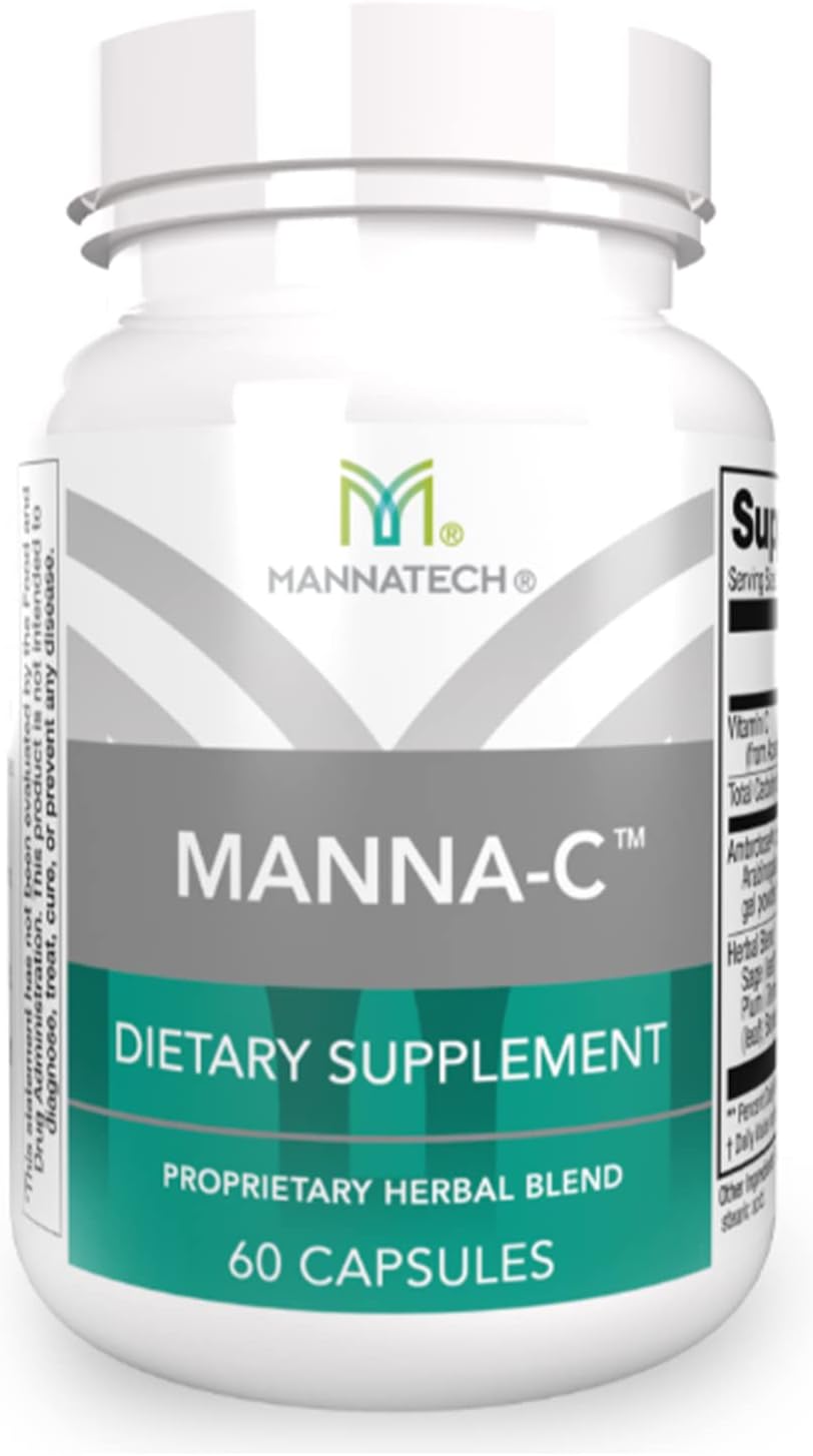 Nasal and Sinus Support with Immune Defence – Manna-C – 60 Capsules - görsel 1