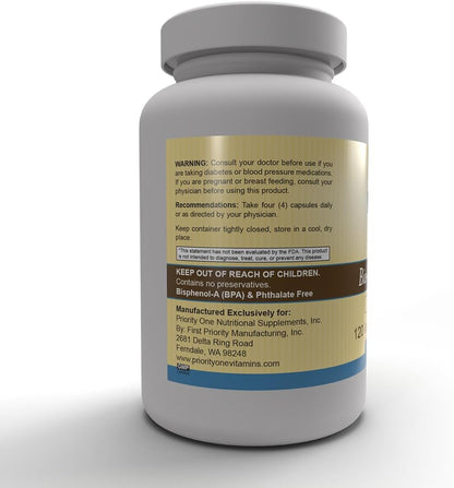 Priority One Vitamins Bio-Candida Care – 120 Capsules – Digestive Support for Intestinal Balance