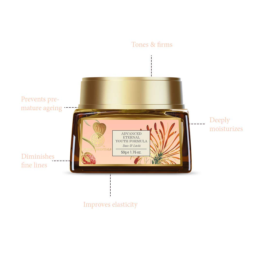Forest Essentials Date & Litchi Eternal Youth Formula - 50g - görsel 6