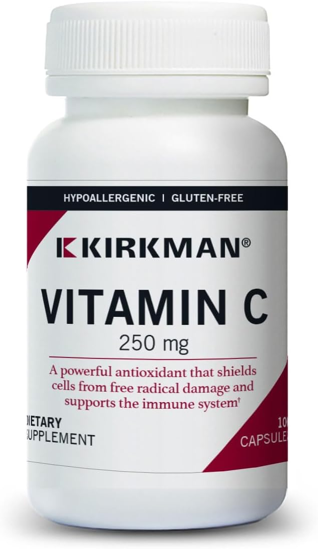 Kirkman Vitamin C 250 mg 100 Capsules - görsel 1
