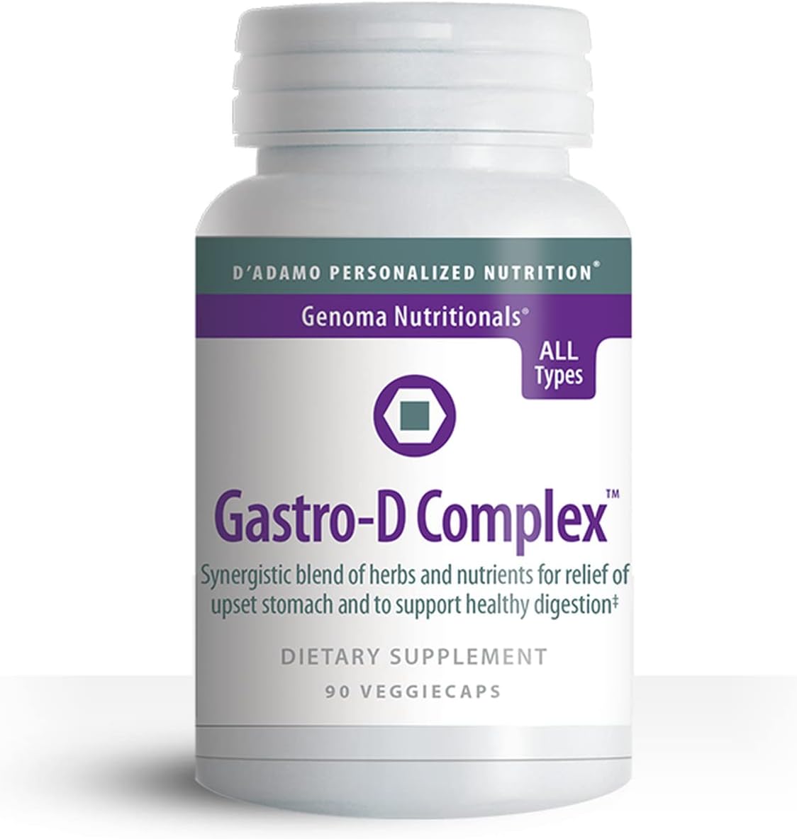 D'Adamo Personalized Nutrition - Gastro-D Complex 90 vegan capsules - görsel 1