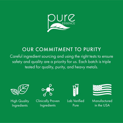 Pure Essence Labs Brain Essence – Memory Support Food Supplement for Men, Women & Adults – Herbal Nootropic with Bacopa Monnieri, Ashwagandha & Rhodiola (60 Tablets)