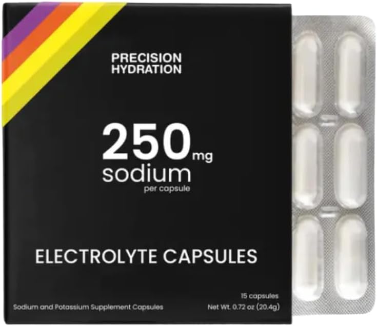 Precision Hydration Electrolyte Capsules – 15 Blister-Packed (Waterproof) – Salt Capsules for Athletes - görsel 1