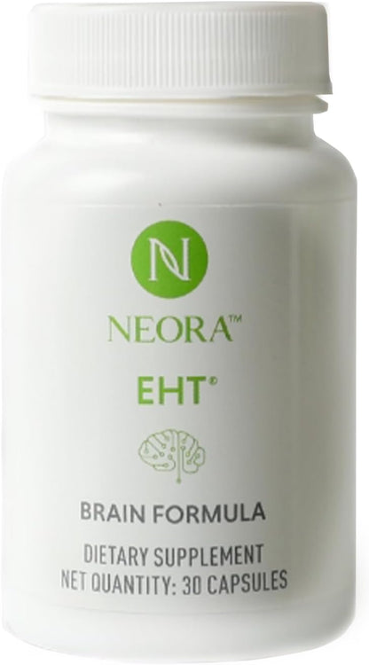 NEORA EHT Brain Formula – with EHT Extract, B6, B12, Vitamin D, Alpha Lipoic Acid and Huperzine-A