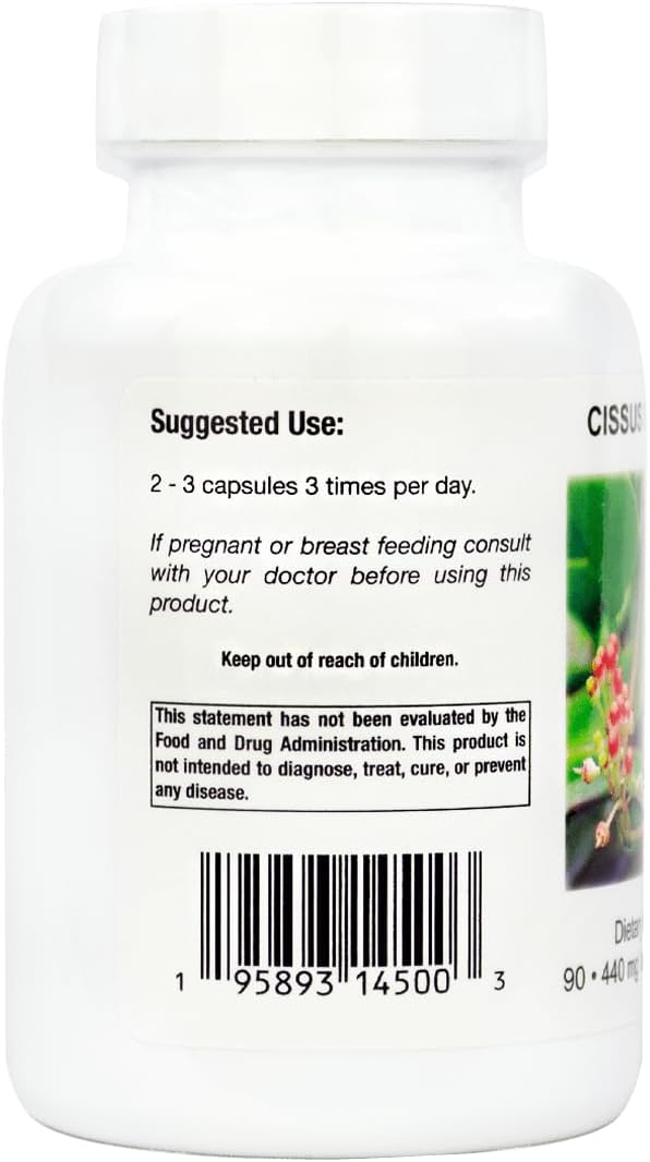 Supreme Nutrition Cissus Supreme, 90 Pure Winged Treebine Vegetarian Capsules - görsel 2
