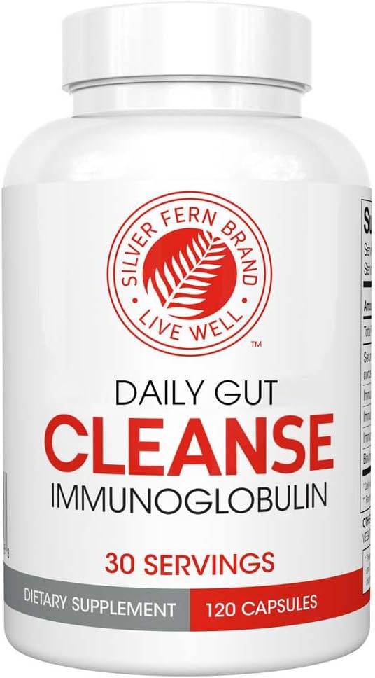 Silver Fern Cleanse - Daily Gut - 120 Capsules - 30 Day Supply - görsel 1