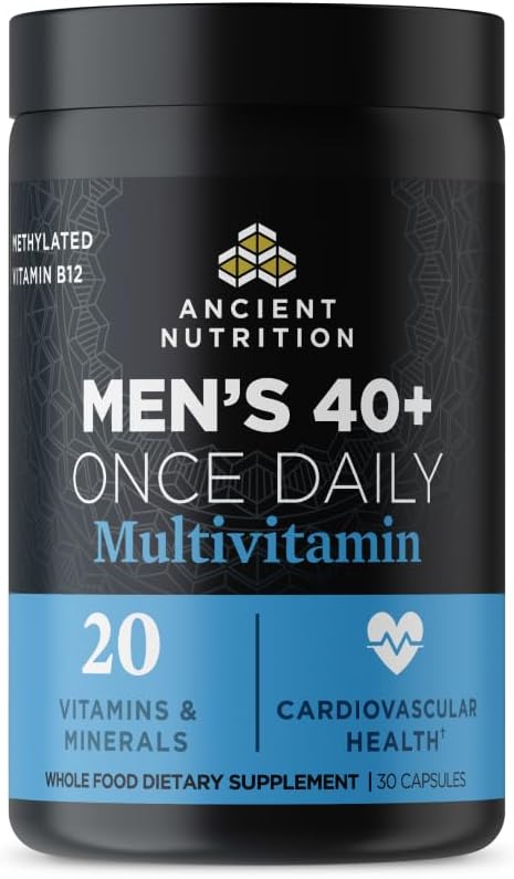 Ancient Nutrition Men's 40+ Multivitamin, 90 Capsules - görsel 8