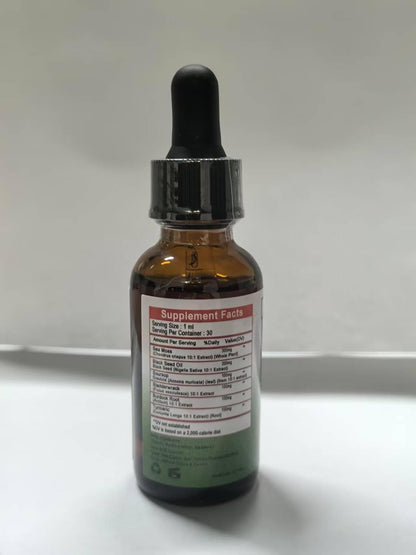 Sea Moss Black Seed Oil Soursop Liquid Drops with Bladderwrack Burdock Root Turmeric – Multimineral and Vitamin Superfood Drops