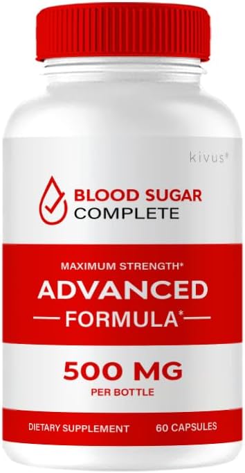 kivus Blood Sugar Complete – Blood Sugar Support Food Supplement, 60 Capsules