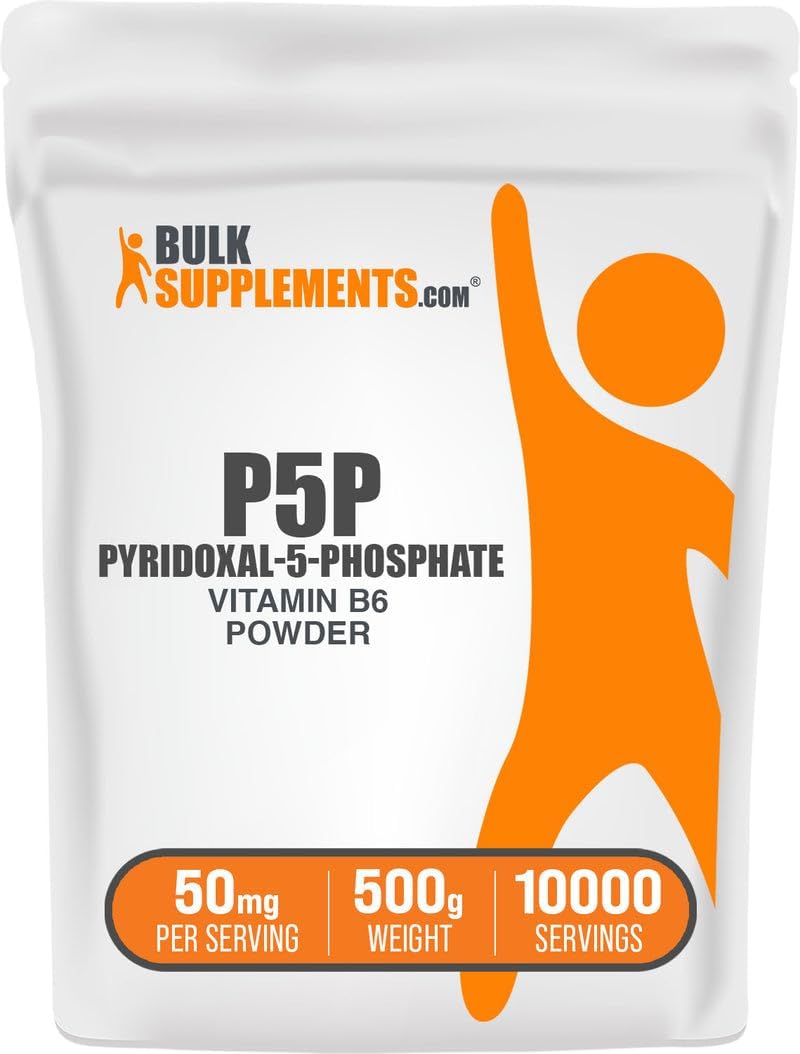 Pyridoxal 5-Phosphate (P5P) Powder - Vitamin B6 Supplement, 50 mg per Serving, 100 g - görsel 9
