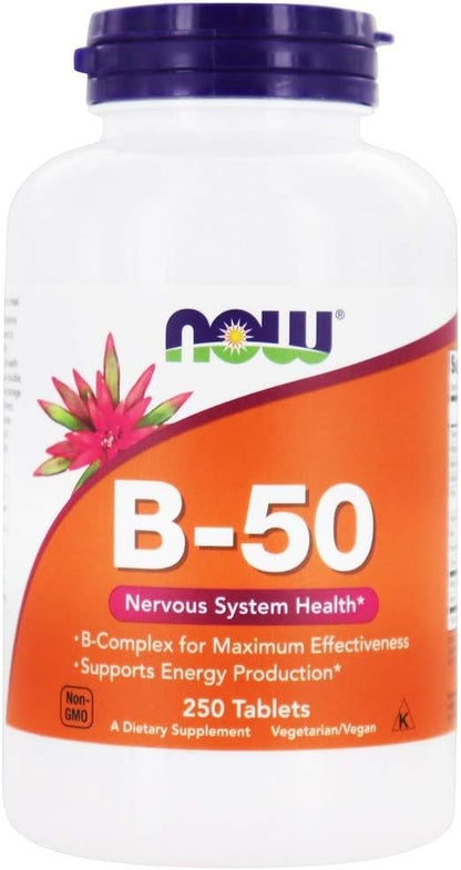 Now Foods B-50 250 Tablets
