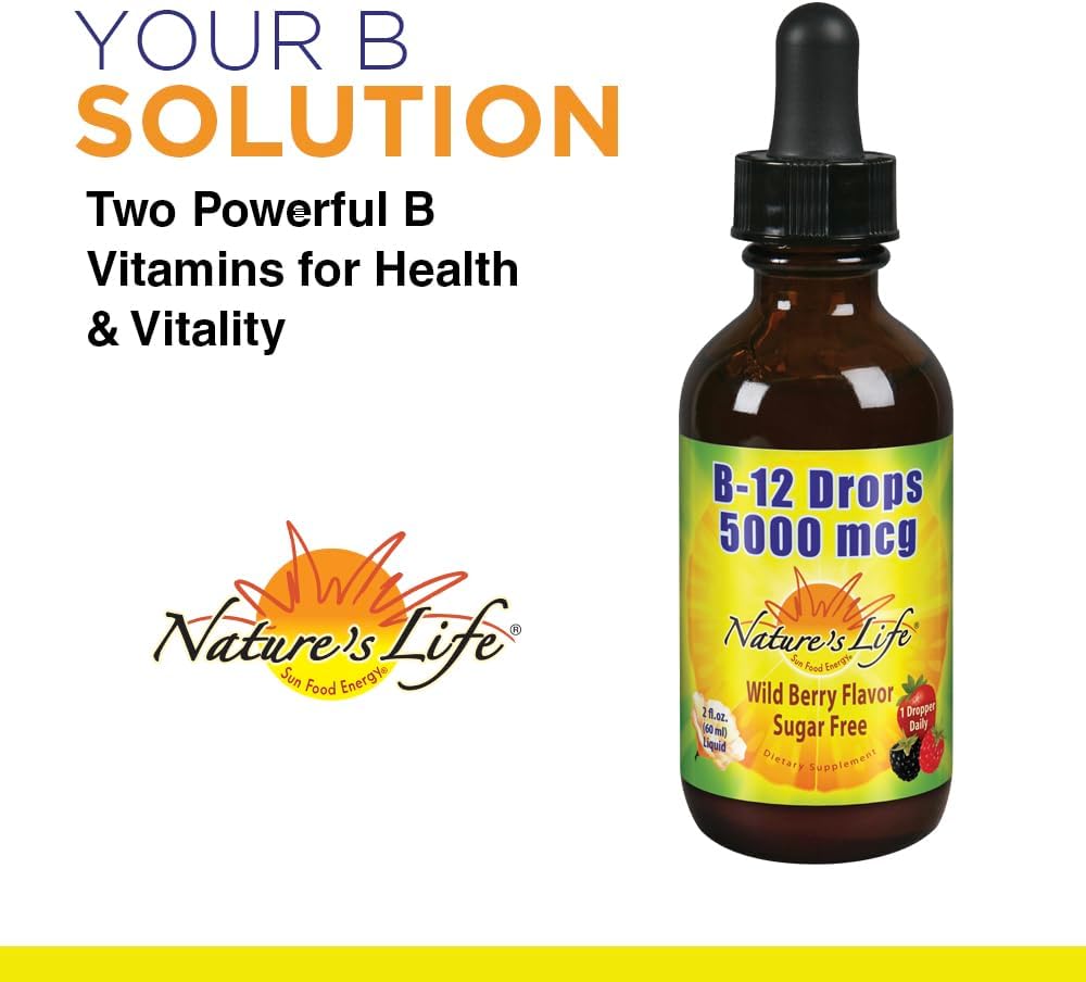 Nature's Life Biotin 2500mcg – Hair, Skin & Nail Health Support, Non-GMO, 100 Veggie Capsules - görsel 5