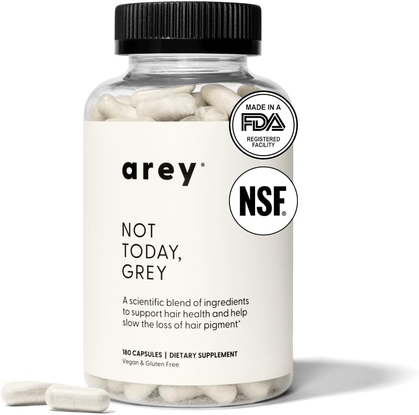 Arey Not Today, Grey Daily Hair Supplement for Women and Men – 3 Month Supply - görsel 2