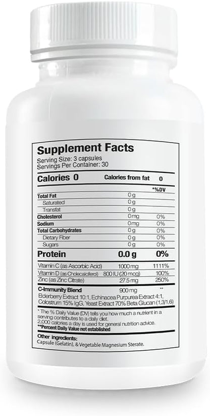 Vitamin C - Support Your Body - 180 Capsules (2-Pack)