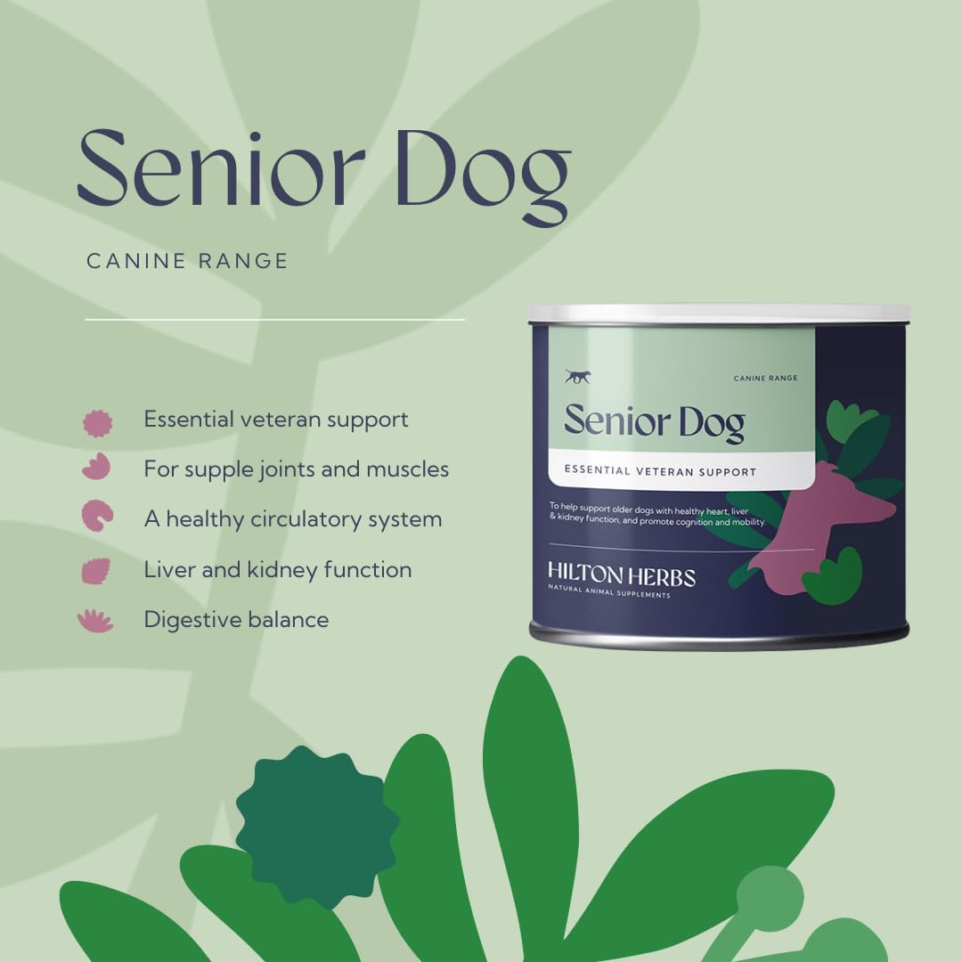 Hilton Herbs Senior Dog Optimum Health Supplement for Older Dogs - görsel 5