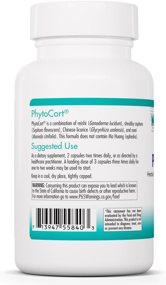 Nutricology PhytoCort – Herbal Supplement for Respiratory Support and Lung Health - görsel 3