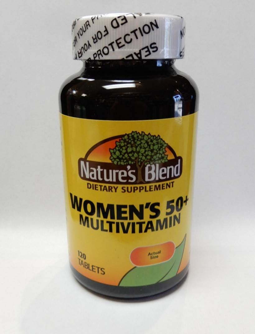 Nature's Blend Multivitamin Women's 50+ Tablets, 120 Tablets - görsel 1