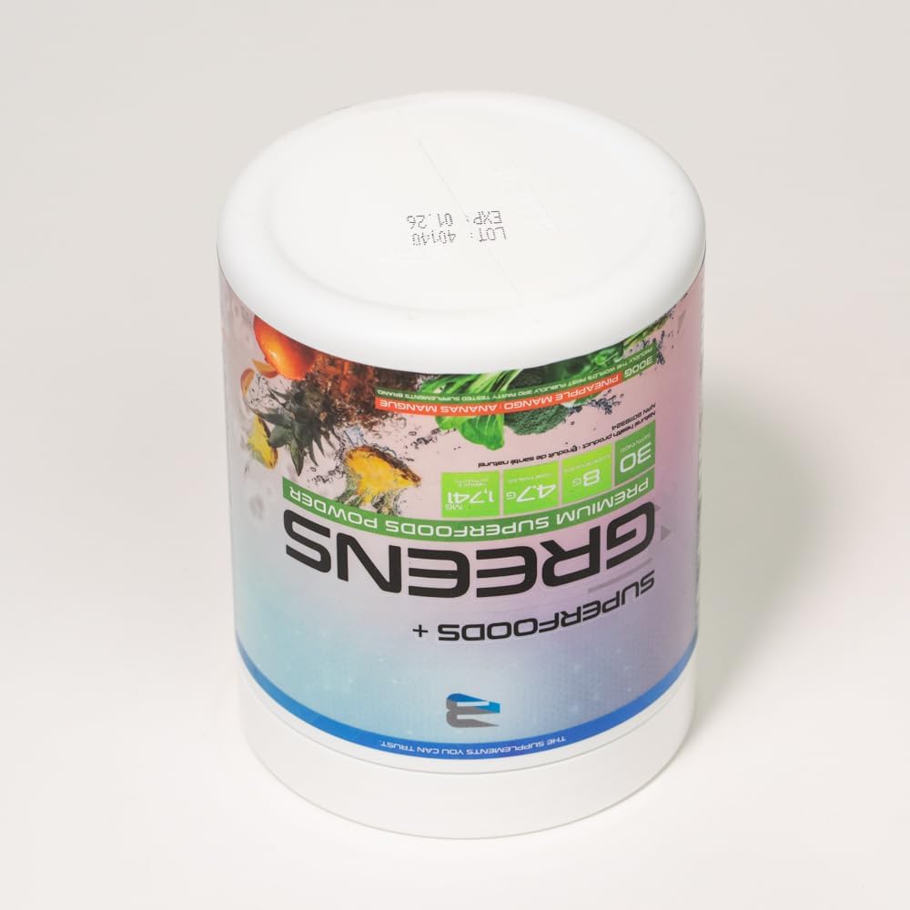 Believe Supplements Superfoods+Greens – Superfood Blend | Boost Energy, Immunity, and Digestion | Rich in Antioxidants & Essential Nutrients! (Pineapple Mango) - görsel 8