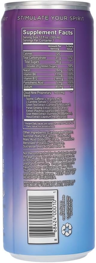 Cloud 9 Natural Aphrodisiac Nutritional Supplement Sensory Enhancer, 355 ml
