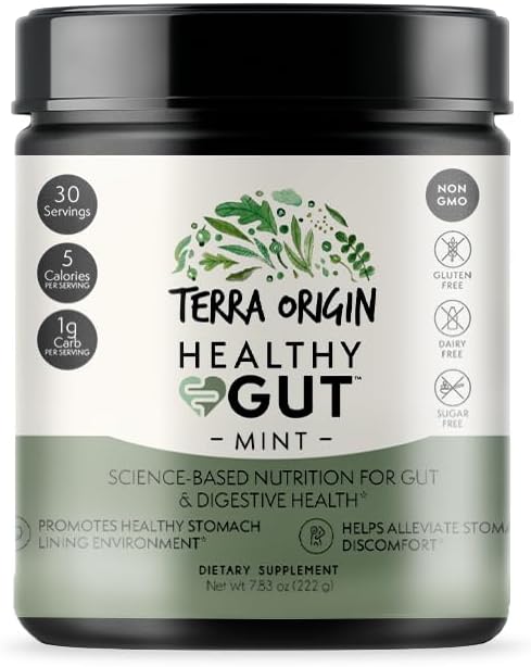 TERRA ORIGIN Healthy Gut Powder - Berry Flavour, 30 Servings - görsel 10
