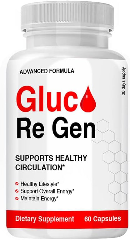 Gluco Regen, Gluco Regen Advanced Formula, Gluco Regen Capsules