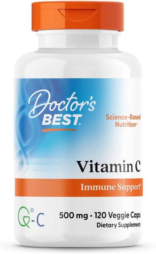 Doctor's Best Vitamin C 500mg, 120 Capsules - görsel 1
