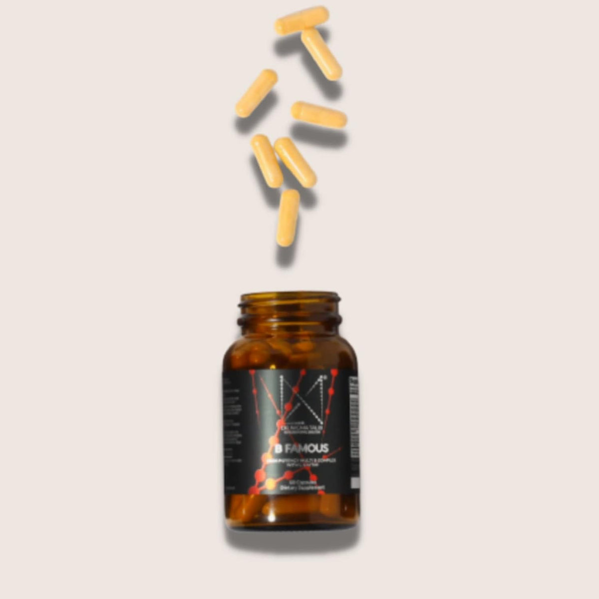 DR. NIGMA B Famous High Potency Multi B Vitamin Complex with L-5-MTHF - 60 Capsules - görsel 7