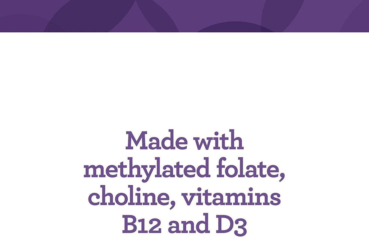 INNATE Response Formulae Baby & Me Multivitamin - Antenatal & Postnatal Vitamins with Methylfolate, Choline, Iron, Vitamin D3, B12 - Non-GM, Vegetarian - 120 Tablets - görsel 4