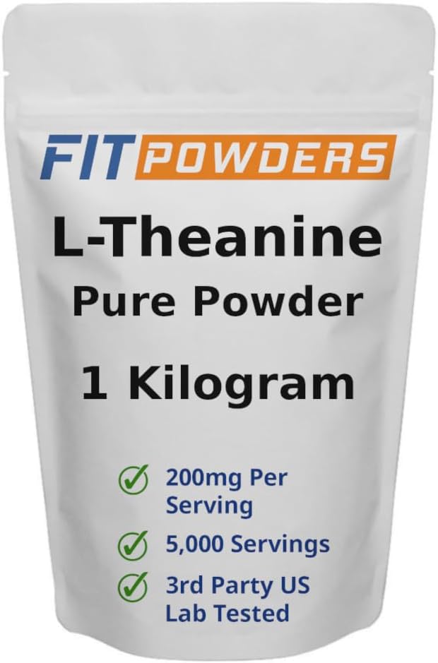 FitPowders L-Theanine Powder 500g – Pure L-Theanine Supplement - görsel 10