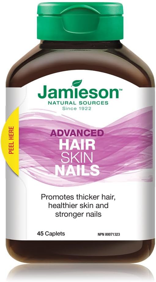 Jamieson Advanced Hair, Skin & Nails, 45 Caplets - görsel 1