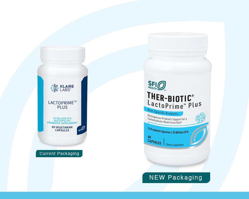 SFI Health Ther-Biotic LactoPrime Plus - Probiotic for Digestive Health - 60 Capsules - görsel 2