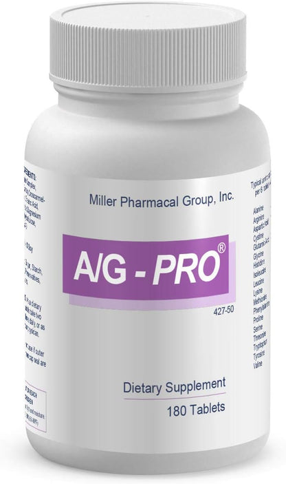 Miller Pharmacal A/G Pro Amino Acid Tablets, 180 Count