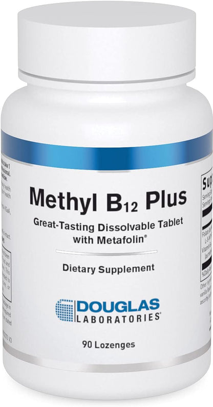 Douglas Laboratories Methyl B12 Plus - Bioactive B12 with Methylfolate, 90 Lozenges