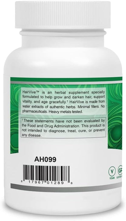 HairVive Capsules 80 Veggie Capsules - Pack of 2