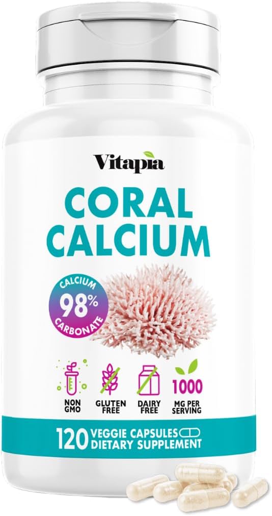 Vitapia Coral Calcium Powder 1000mg Capsules - görsel 1